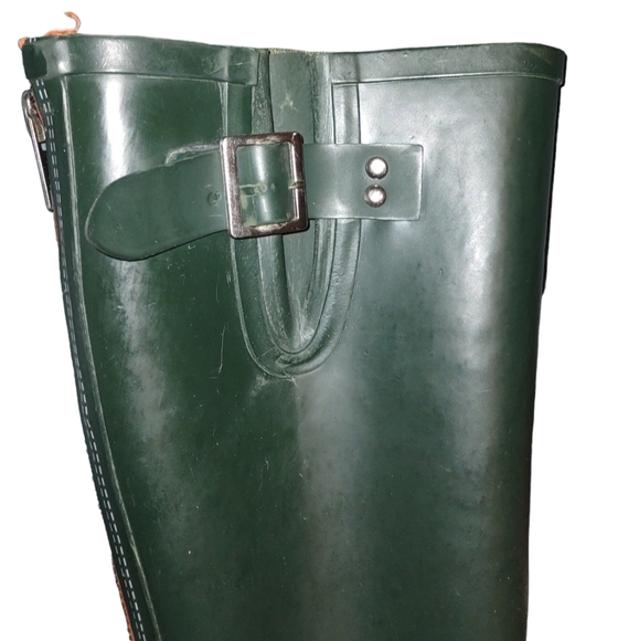 Steve Madden Zip Up Tsunami Rain Boots Size 7 - Picture 6 of 7